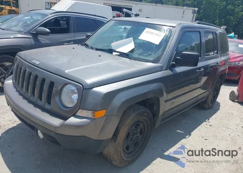 2012 Jeep Patriot Sport из США, поврежденный, VIN 1C4NJRBB5CD621947